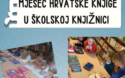 Mjesec hrvatske knjige u školskoj knjižnici