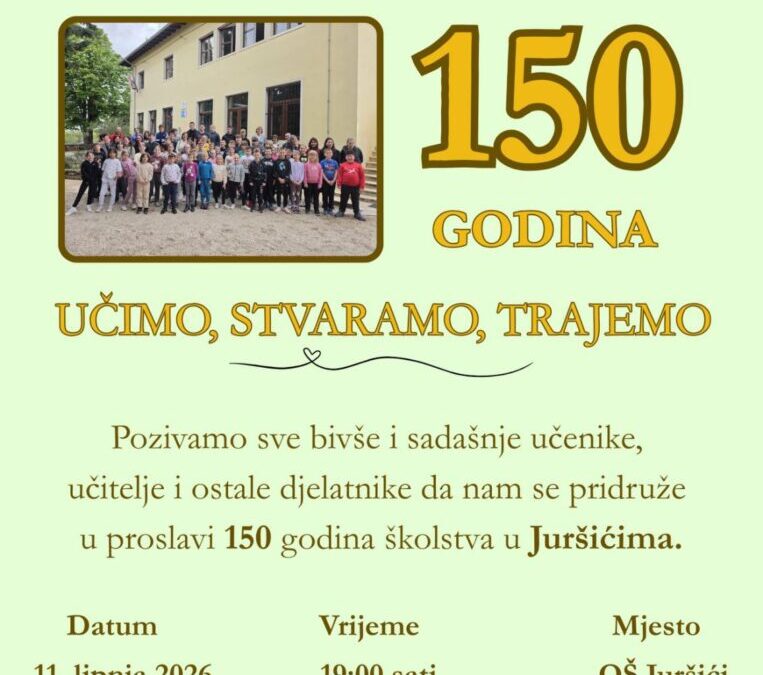 150 godina školstva u Juršićima